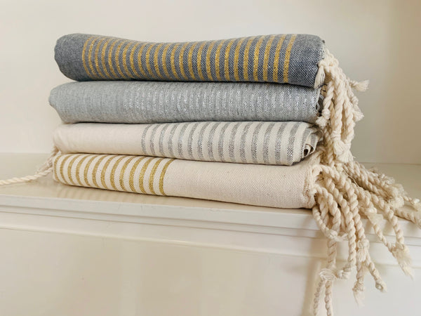 Lurex Bath & Beach Foutas (Sans Embroidery)