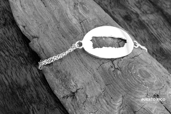Small Oval Double Chain Bracelet